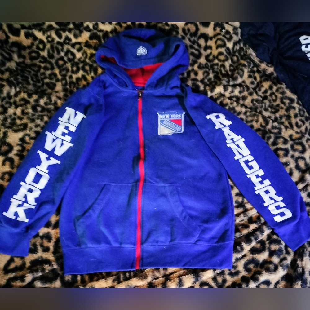 Youth Kids New York Rangers Hoodie